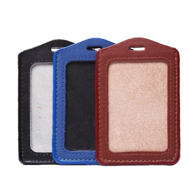 

ID Card holder / Name Tag Holder / Tempat ID Card - 100% kulit asli