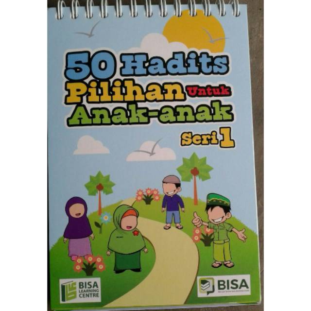Buku Poster Kalender 50 Hadits Pilihan Untuk Anak Seri 1