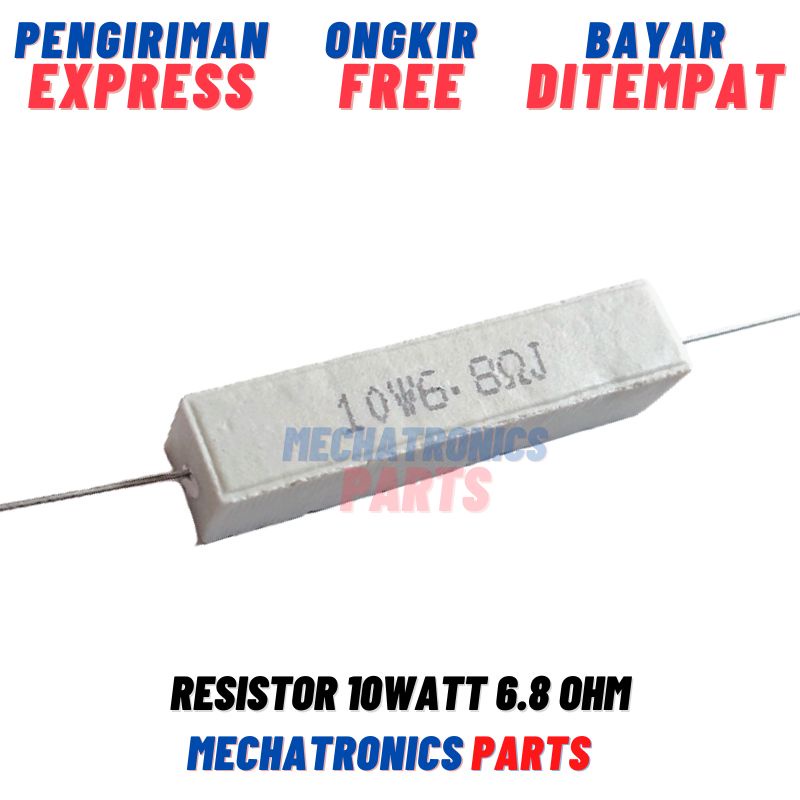 [PAS-9545] RESISTOR 10WATT 6.8OHM