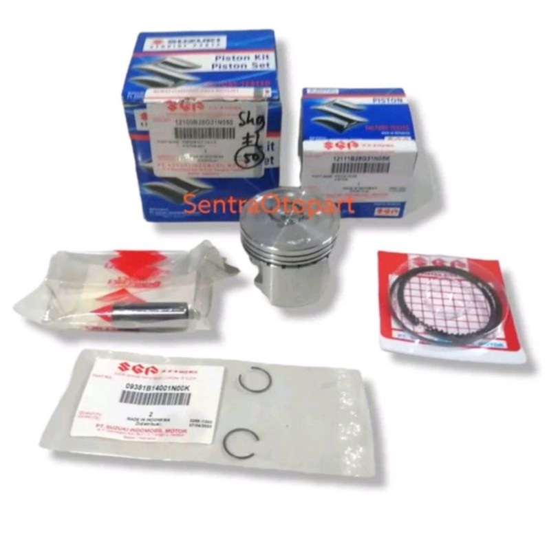 Piston seher kit shogun 125 fl oversize 50 original sgp 12100b28g31n050