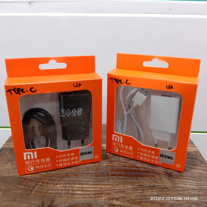 CHARGER XIAOMI TYPE-C SUPPORT FAST CHARGING