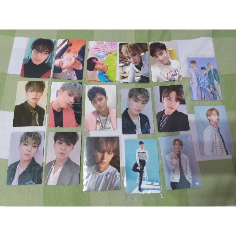 OFFICIAL PC PHOTOCARD SEVENTEEN MINGYU TEEN AGE GREEN ORANGE VERSION