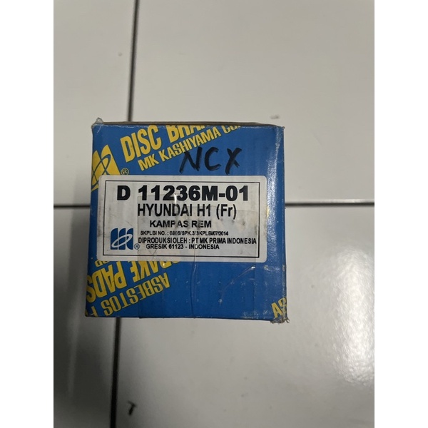 kampas rem hyundai H1 depan