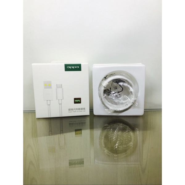 Kabel Data Oppo  Original type C Super Fast Charging Vooc 4A