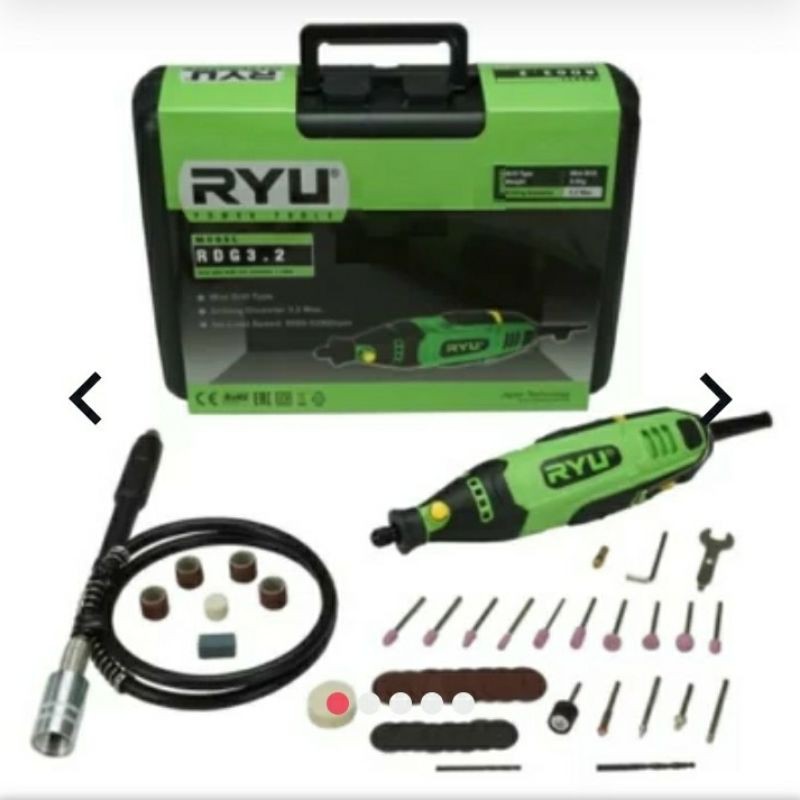 Ryu mini die grinder RDG 3.2 bor tuner set