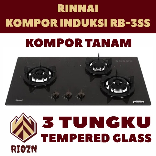 RINNAI Built in Hob - RB-3SS-C (SB)