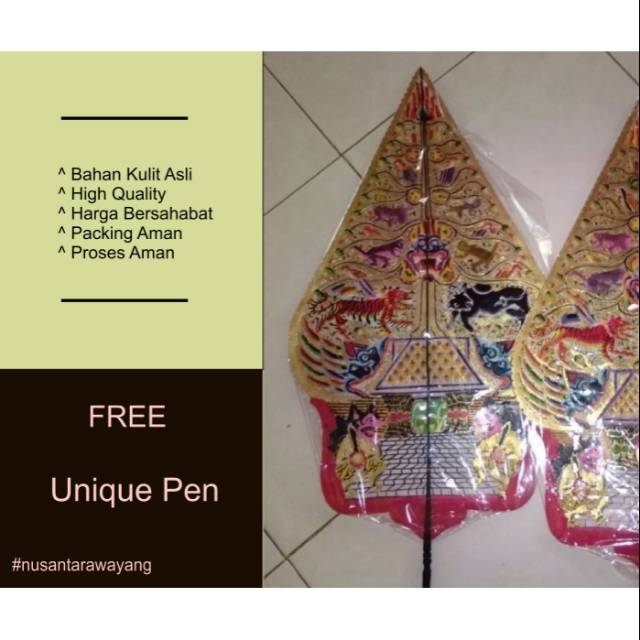 Wayang Kulit Gunungan Standar Dalang