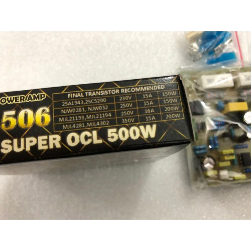 KIT Driver SOCL 506 Fiber 500 Watt Tunersys / tunersis