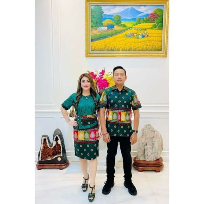 couple dress katun stretch& kemeja katun strech model terbaru.