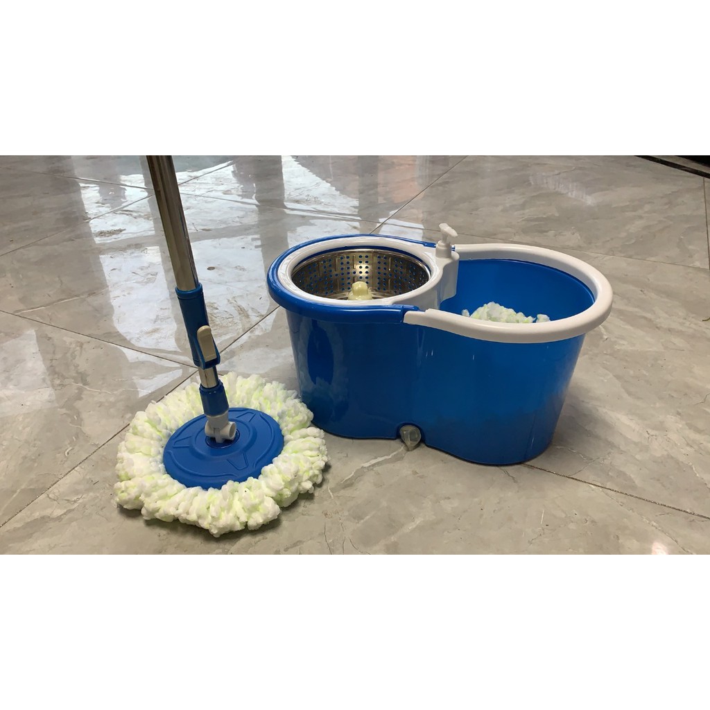 [JUALSEMUA18](A7)Alat pembersih bersih lantai kain pel lantai super otomatis putar pel otomatis