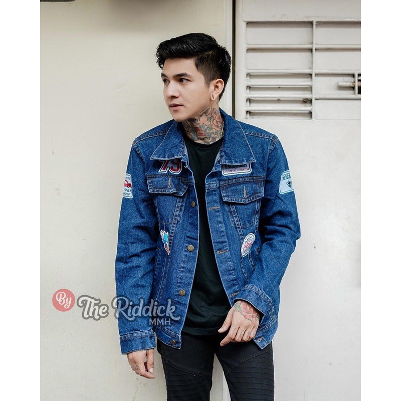 Jaket Jeans Pria Original Jaket Jeans Cowok Jaket Denim pria Jaket Denim Cowok Jaket Jeans