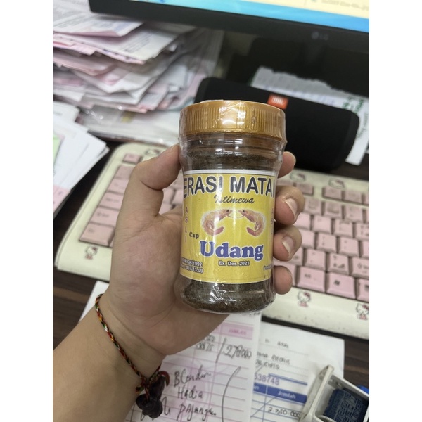 Terasi Matang Terasi Udang Cap Udang Botol 100gr