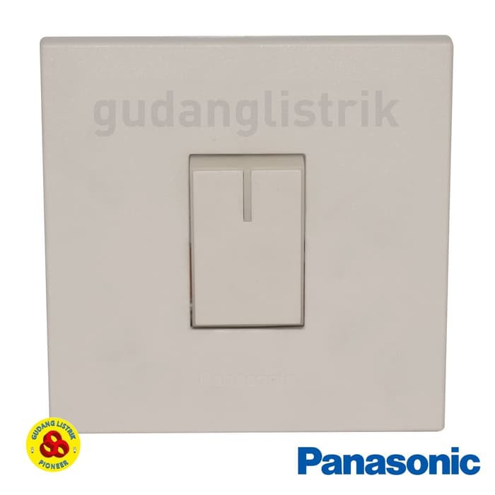 Panasonic Saklar Engkel 1G WESJ78019 + WESJ5931 White Style Series