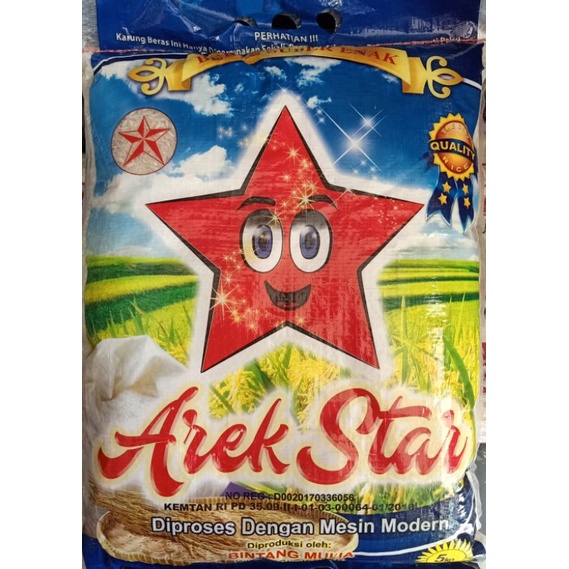 

Beras Arek Star (Bintang Mulia)