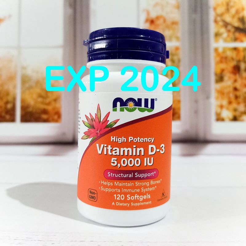now vitamin d3 5000iu/vitamin d3/vitamin tulang/vitamin import/d3