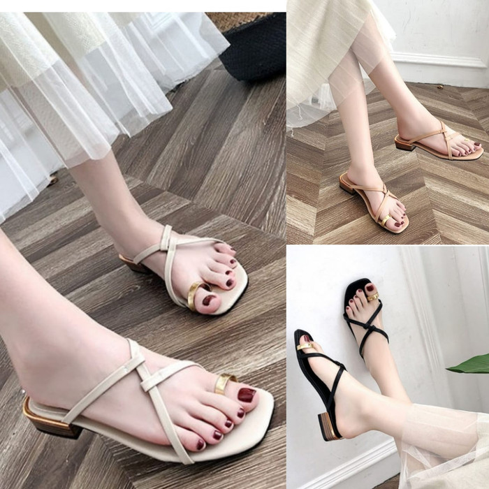 Sandal Wanita Kekinian Sendal Teplek Wanita Kekinian Sandal Teplek Wanita Terbaru Sendal Lebaran Wan