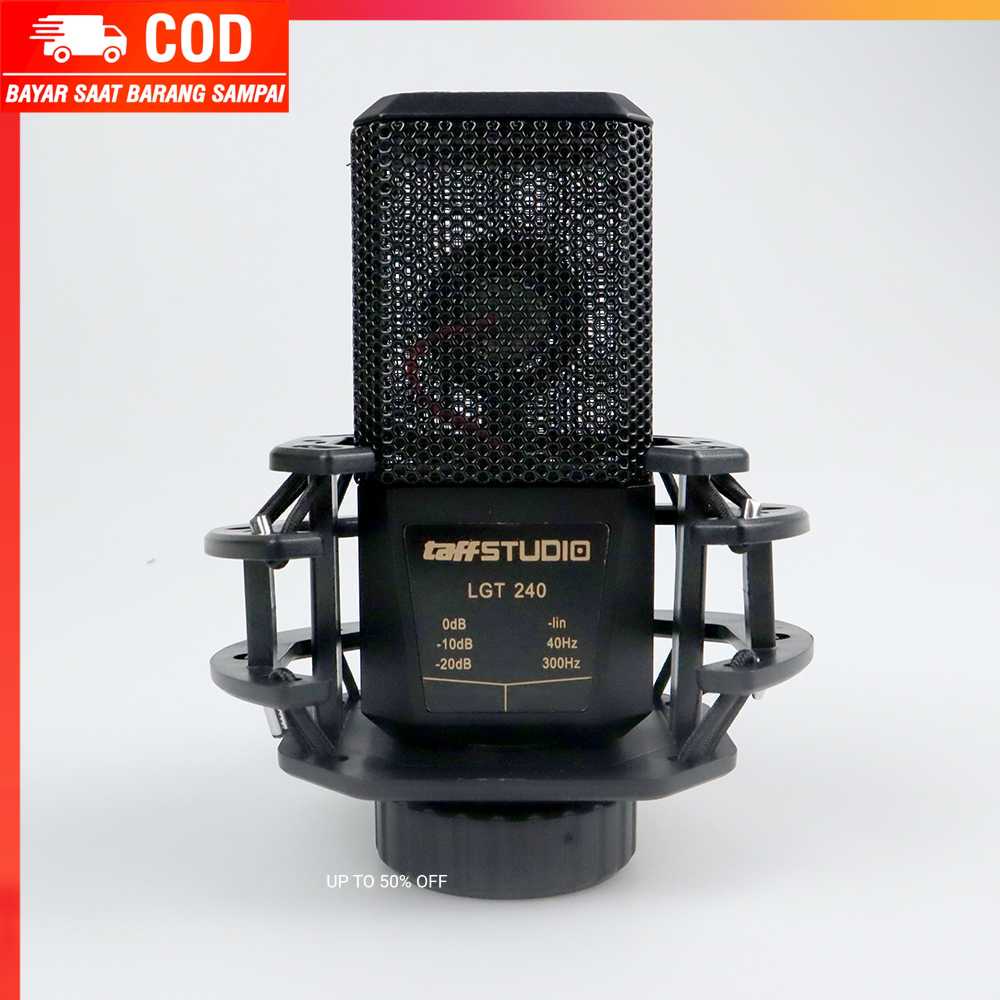 (100% BARANG ORI) Microphone Condenser Professional Recording - LGT240