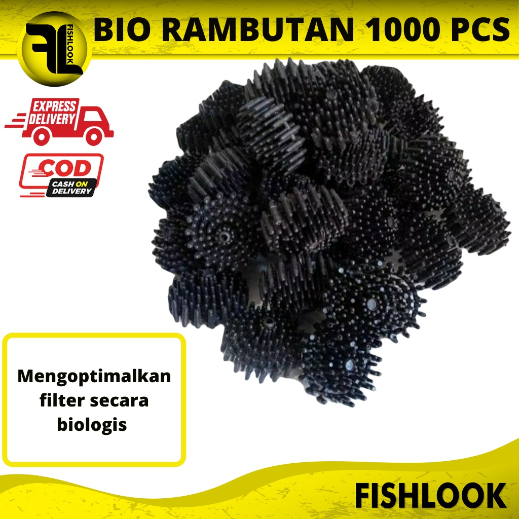 BIO BALL MEDIA FILTER AQUASCAPE AQUARIUM ISI 1000 PCS