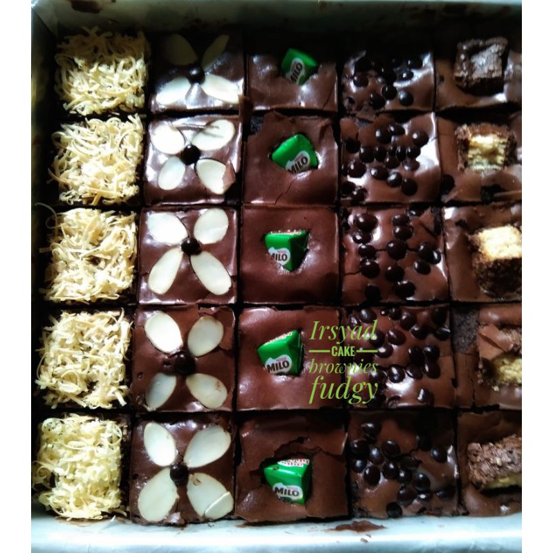 

Brownies fudgy panggang