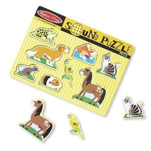 Ready Stok Melissa Doug Pets Sound Puzzle Murah