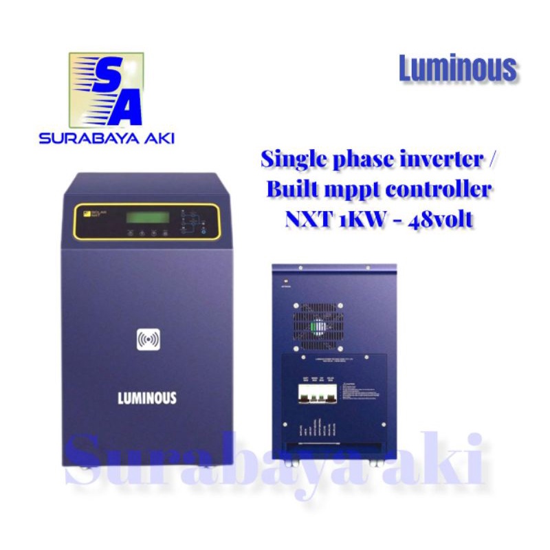 LUMINOUS Inverter Hybrid Solar NXT PCU 1 KW - 48V