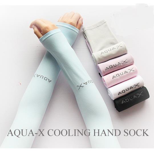 ✅Grosir Jam Senen - Manset jempol / handsock fingger less Lets Slim Aqua-X Cool Ice Polos Dingin Sejuk