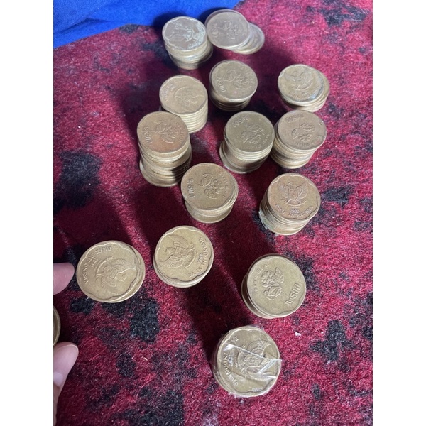 koin 500 rupiah melati tahun 1991 1992