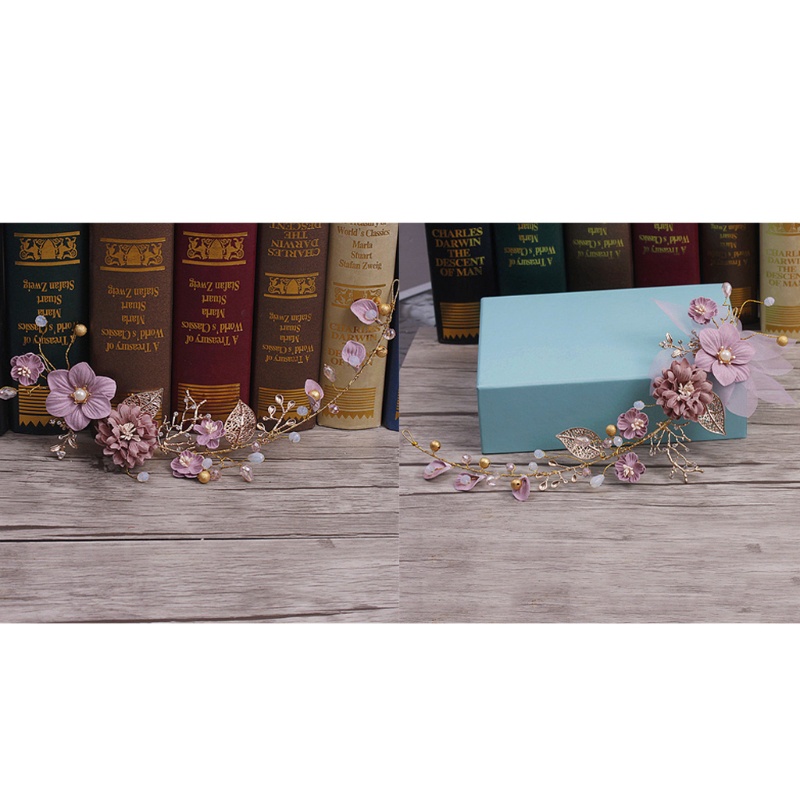 Siy Mahkotatiara Rambut Bahan Alloy Handmade Untuk Pernikahanpengantin Wanita