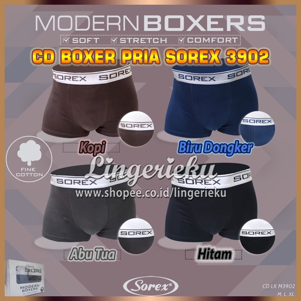 Sorex 3902 CD Celana Dalam Pria / CD Boxer Underwear Sorex