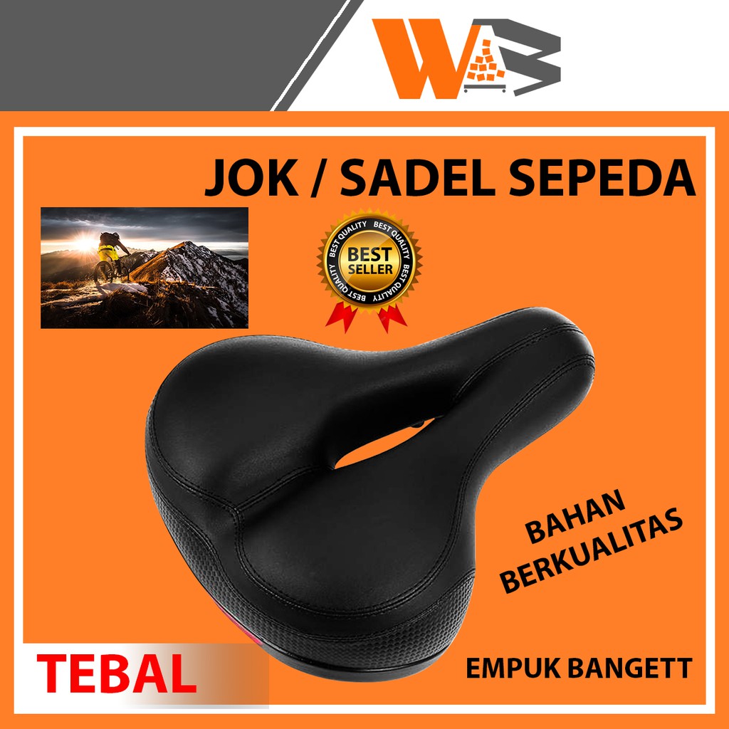 COD Sadel Aksesoris Jok Sepeda Lipat MTB Empuk Tempat Duduk Road Bike Sepeda Sepedah A90