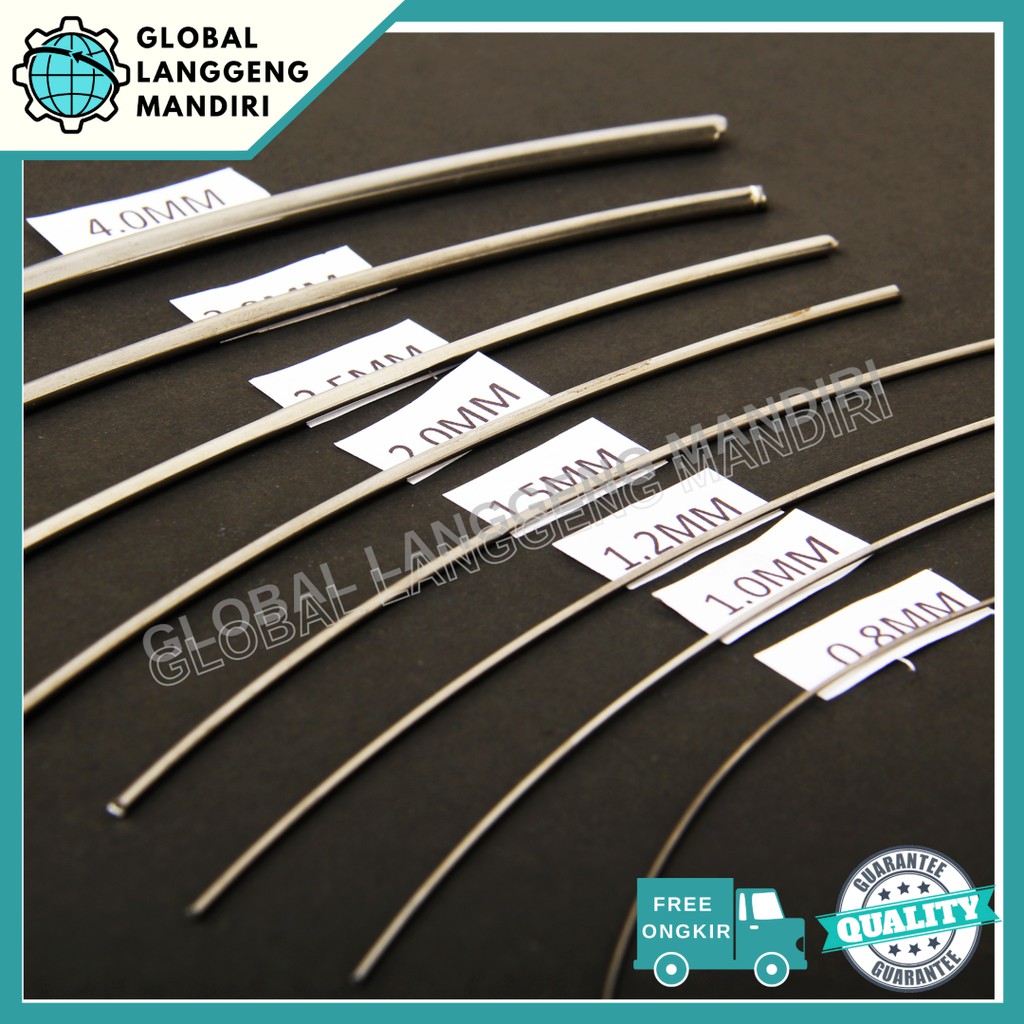 KAWAT STAINLESS LUNAK 1.0MM / 4.0MM / KAWAT LAS / KAWAT IKET