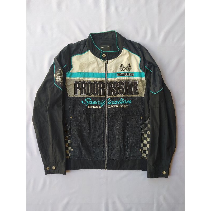 Jaket Motor Racing Exr Progressive not nankai yellow corn simpsons elf 76 lubricants