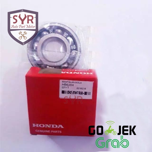 Bearing laher 6204 original HONDA AHM ORI 100%