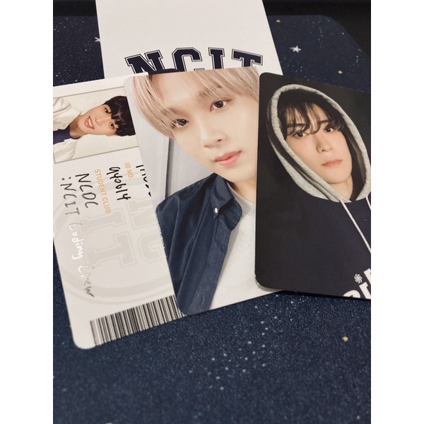 PC JAEHYUN NCIT NIGHT PC HAECHAN NCIT DAY ID CARD NCIT TAEIL