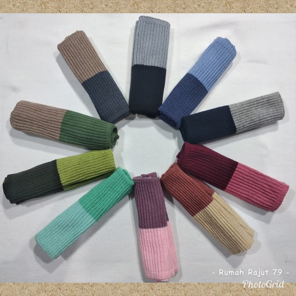 Ciput Inner Hijab Rajut Annisa dua warna premium.