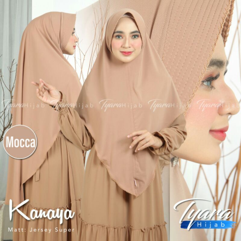 Jilbab Khimar Syar'i Kanaya Picot Ori Tyara