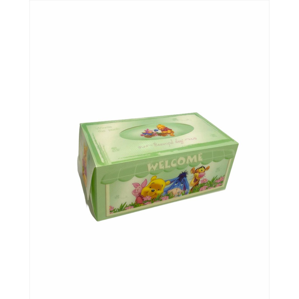 ( Tissue - Free box ) TISSUE 2 PLY - SHEET 250  BOX PLASTIK RAKIT WTP 30 X 20 CM