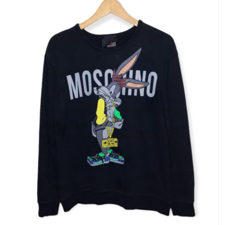Moschino second |crewneck moschino second|crewneck second