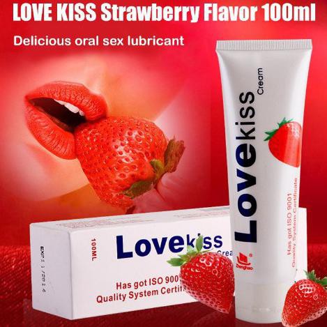 Gel Lubricant Pelumas Pelicin Love kiss Multipurpose lubricant aroma buah