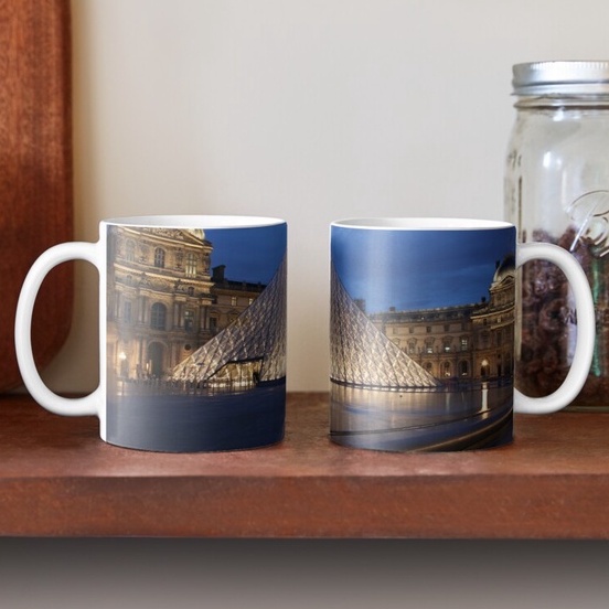 Mug Keramik Pyramid du Louvre