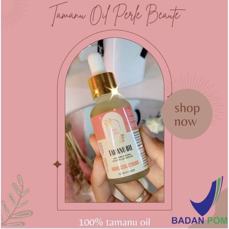Image of [READY STOCK] TAMANU OIL BY PEARL BEAUTY 5ML BPOM | PERLE BEAUTE #0