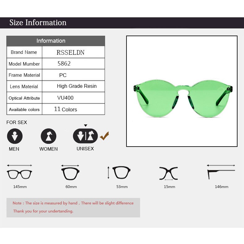Anti UV Sunglasses Eye Cat [ Kuning ] Kacamata Pria &amp; Wanita - ISL FREE BOX KACAMATA