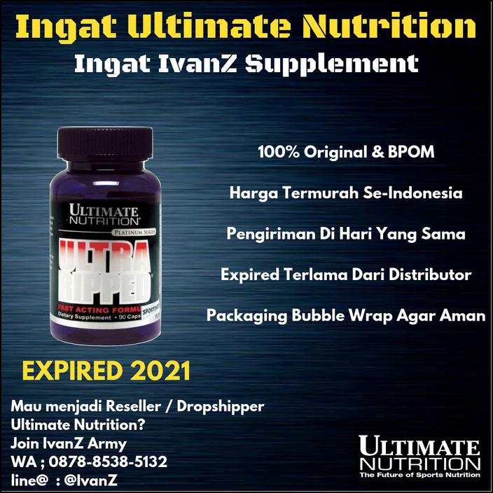 Spesial - Ultimate Nutrition Ultra Ripped Faf 90 Caps