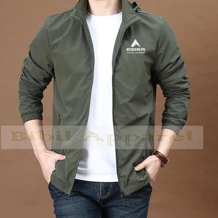 E72U Vi Jaket Waterproof Eige r/Jaket Windtheproof/Jaket Fhasion Jaket Pria terlaris/Jaket Dio ng te