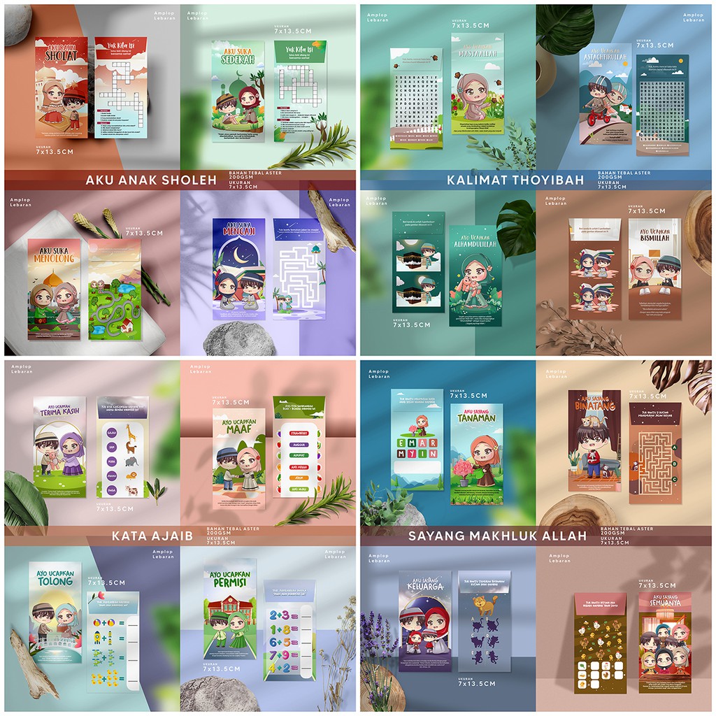 

Amplop / LEBARAN / IDUL FITRI / HARI RAYA / EDUKASI / EDUKASI ANAK / TERBARU