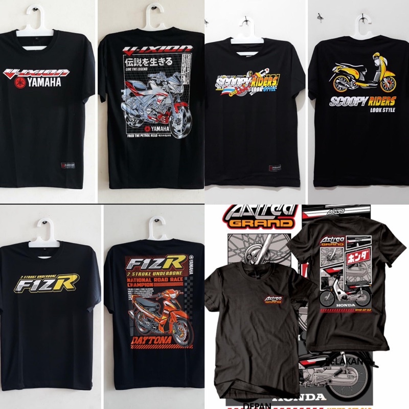 KAOS MOTOR CB SUPRA BEAT RX KING VIXI ON C70 ASTREA FIZ R MEGAPRO SCOOPY SATRIA FU AEROX DISTRO