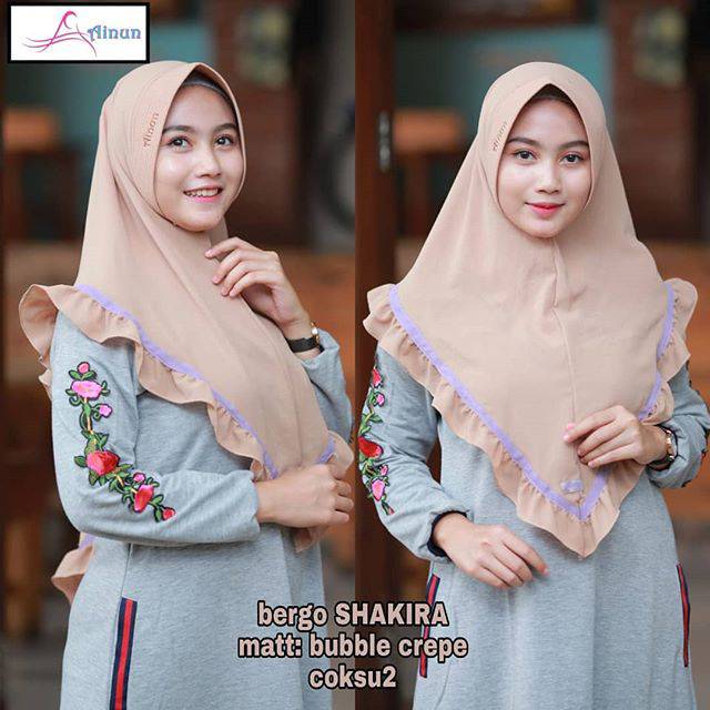 Bergo Instan Bergo Syakira by Ainun hijab