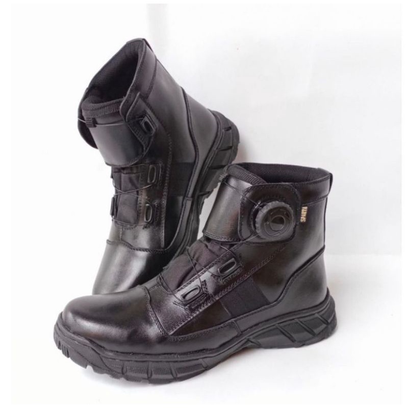 sepatu pdh tali putar TNI polri merek sparta