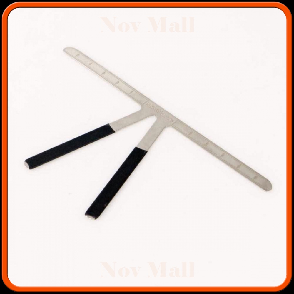 Penggaris Alis Eyebrow Ruler Measure Shaping Tool