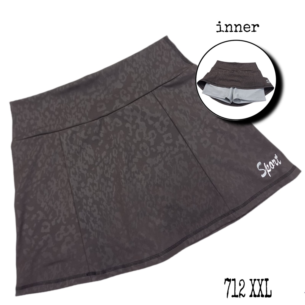 SPORT MINI SKIRT JUMBO/ROK SENAM JUMBO WANITA/ROK OLAHRAGA PENDEK JUMBO WANITA/ROK ZUMBA/ROK YOGA WANITA-RJ09